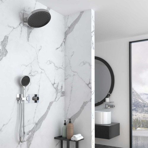 Душевая система Vincea VSFW-422TI3CH встраиваемая в стену с термостатом