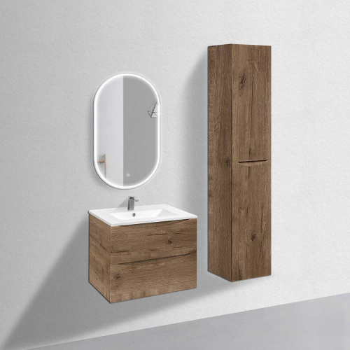 Тумба под раковину Vincea Mia VMC-2MC700VO 71х50х46 подвесная цвет коричневый