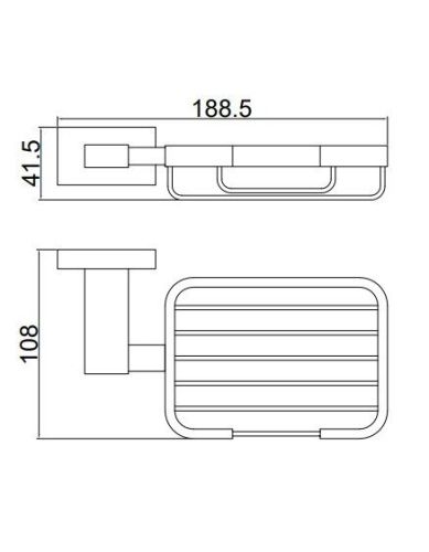 Мыльница BELZ B90302-1 - фото 2