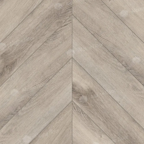 SPC ламинат Alpine Floor Chervon Alpine ECO 18-8 MC Дуб Исида Chevron толщина 0.5 см 43 класс 600х127 - фото 5