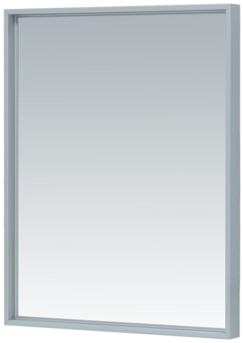 Зеркало в ванную De Aqua Алюминиум 00261693 60х75 цвет серебро - фото 3
