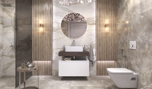 Тумба Velvex UNIT tpUNI.80.H40.Y.VY-211 80х48х40 подвесная цвет белый матовый - фото 5