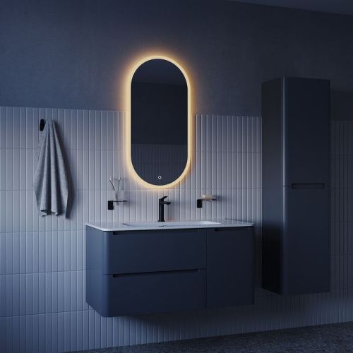 Зеркало с подсветкой IDDIS Uniq UNI9045i98 90х45 цвет белый - фото 5