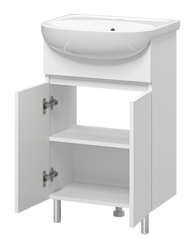 Тумба под раковину Misty Элегия Э-Эле01050-011Н 48х28х70 напольная - фото 4