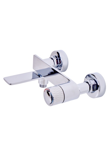 Душевая стойка Orange PUSH M01-912cr настенная цвет хром - фото 3