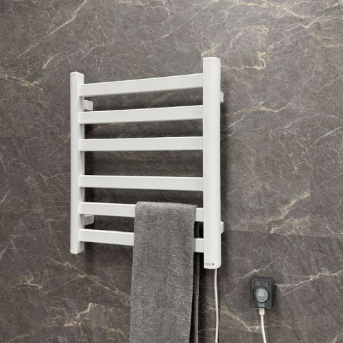 Полотенцесушитель Fixsen FX-7400W 50х60 электрический белый - фото 5