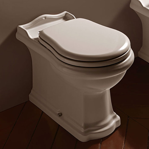 Чаша унитаза приставная Kerasan Retro 101601 цвет белый без сиденья каскадный смыв