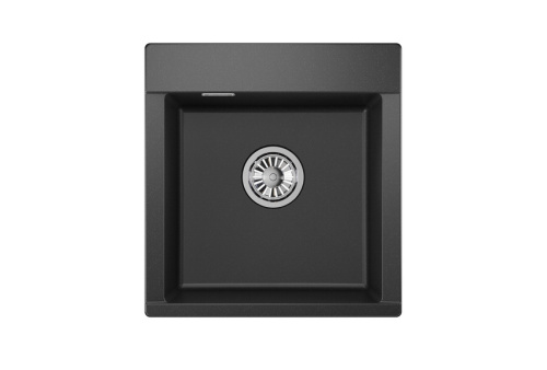 Кухонная мойка Granula 4701, ЧЁРНЫЙ 47х50 цвет черный поверхность матовая - фото 2
