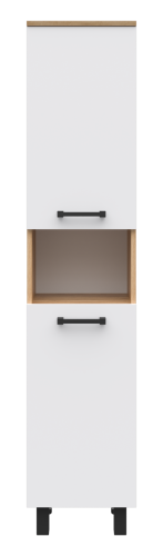 Шкаф-пенал Misty Крафт П-Кра-05035-01Пр 36х29х155 напольный - фото 2