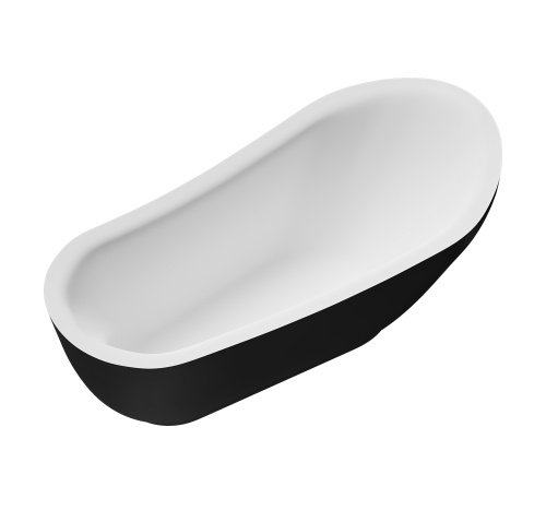 Ванна акриловая Grossman Style GR-2303MB 180х89 отдельностоящая овальная с каркасом - фото 4