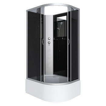 Душевая кабина Niagara Classic 25101434LBK 120х80 асимметричная без крыши ориентация левая