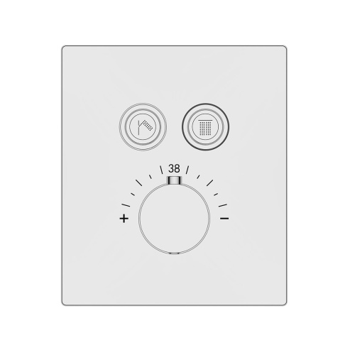 Смеситель для душа Vincea VSCV-321TCH встраиваемый в стену хром с термостатом - фото 5