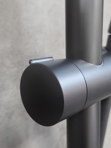 Душевой гарнитур AltroBagno Beni aggiuntivi AltroBagnoSS030304NeOp настенный черный - фото 5