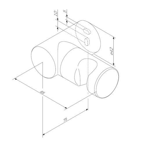 Держатель для душа Am.Pm F0500822 черный - фото 3