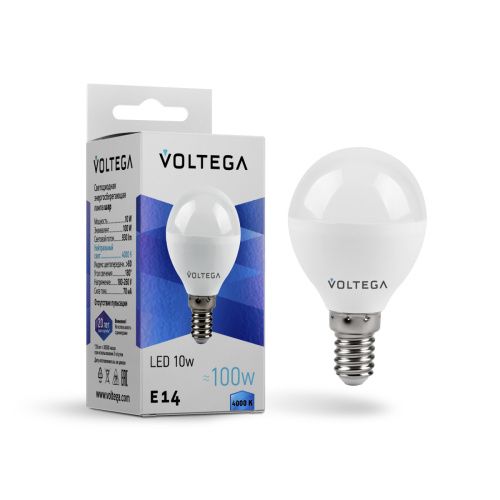 Лампа светодиодная Voltega Globe 10W 8454 - фото 2