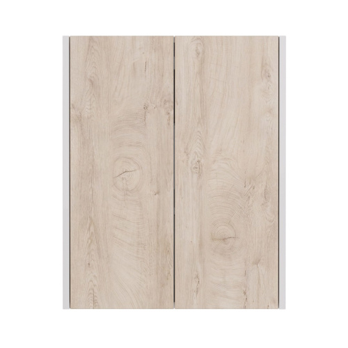 Шкаф LeMark Combi LM03C60SH-dub 60х25х75 подвесной цвет дуб канти/белый - фото 2