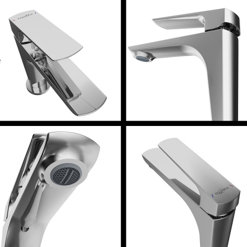 Смеситель Tokito SENDAL TOK-SEN-1011 на раковину хром - фото 2