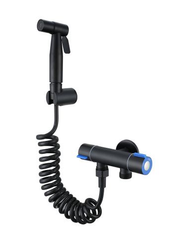 Гигиенический душ со смесителем Fmark FS-FXQ03H черный - фото 2