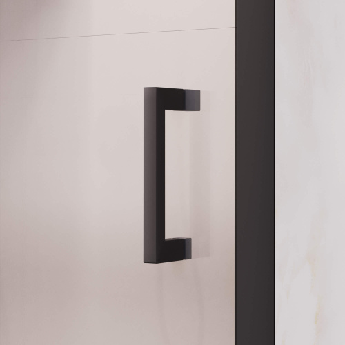 Душевая дверь RGW Passage 350801715-24 150х195 стекло матовое профиль черный - фото 4