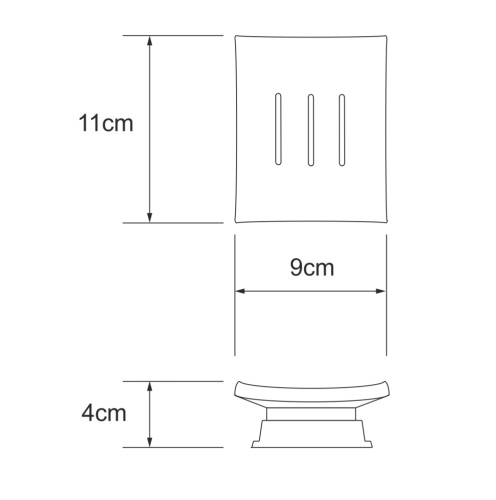 Мыльница WasserKRAFT 5529 - фото 4