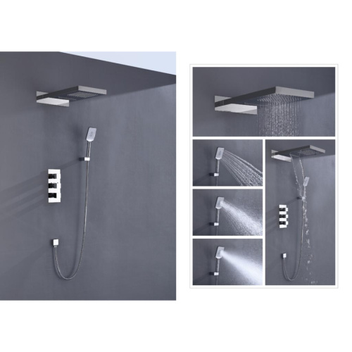 Душевая система Timo Saona SX-2370/00SM встраиваемая в стену с термостатом - фото 2