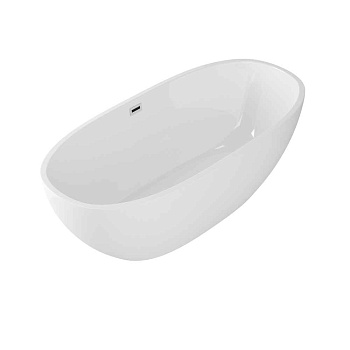 Ванна акриловая Grossman Fly GR-1701 170х80 отдельностоящая овальная с ножками