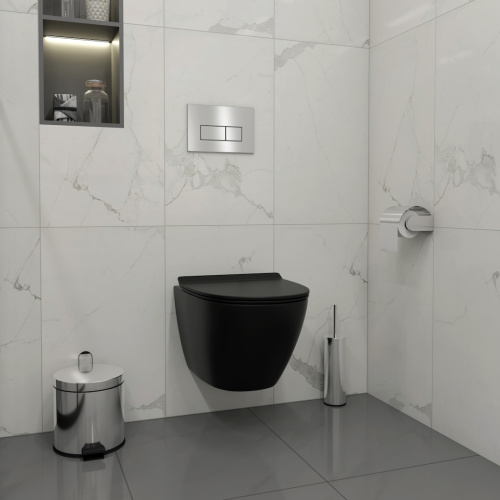 Клавиша смыва механическая Teymi Helmi T70204 цвет нержавеющаясталь - фото 2