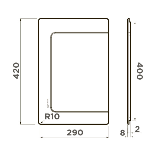 Разделочная доска Omoikiri CB-BASIC-400-WD 4999104 - фото 2