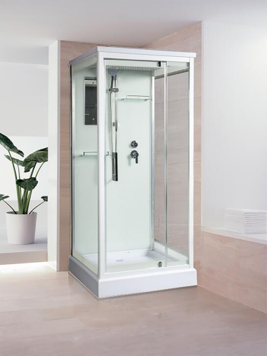 Душевая кабина River TANA 100 (10000003113) 100х100 квадратная с крышей ориентация универсальная - фото 3