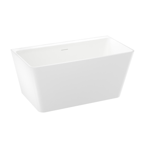 Ванна акриловая Wellsee Graceful Pro 230901000 140х74 отдельностоящая прямоугольная с ножками - фото 2