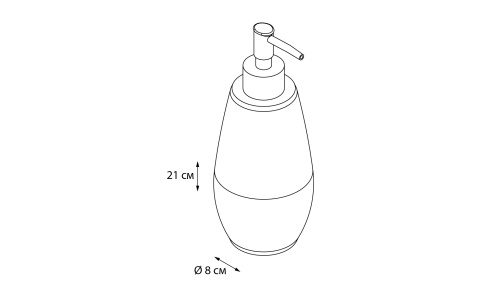 Диспенсер жидкого мыла Fixsen Deco FX-280-1 - фото 2