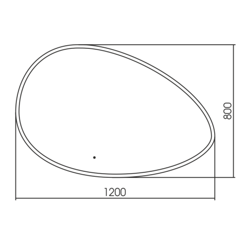 Зеркало в ванную Azario Omega LED-00002557 120х80 - фото 4