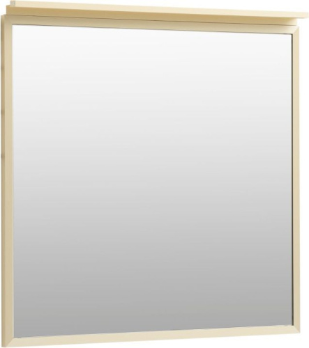 Зеркало в ванную Allen Brau Priority 1.31015.03 80х75 цвет латунь