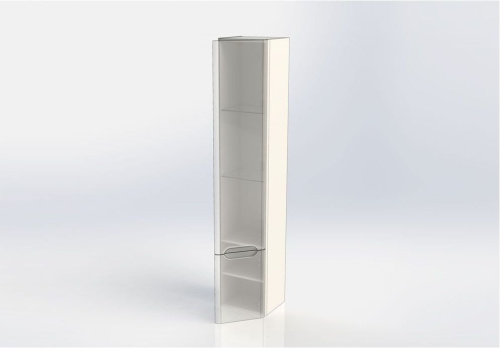 Шкаф-пенал Aquanet София 00199871 35х30х175 напольный/подвесной цвет белый - фото 5