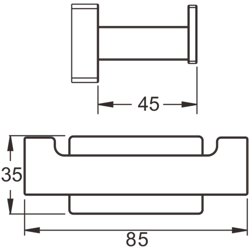 Крючок BELZ B90205-2 - фото 3