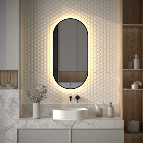 Зеркало в ванную Defesto AURA DF 2934R 50х100 - фото 3