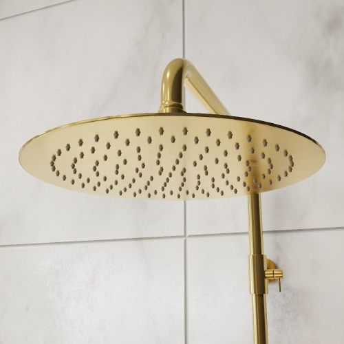 Душевая стойка RGW Shower Panels 51140131-06 настенная цвет золото - фото 3