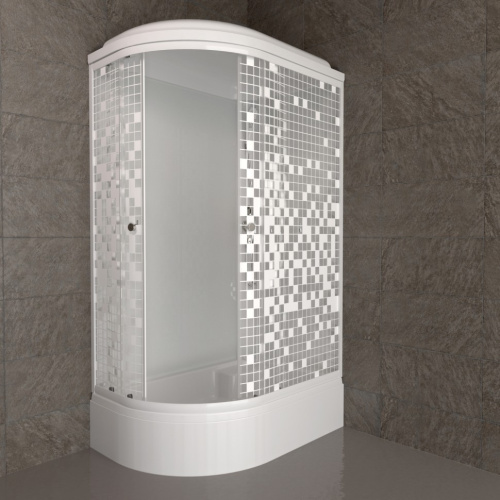 Душевая кабина Тритон Коралл Щ0000061820 120х80 четверть круга с крышей ориентация правая - фото 4