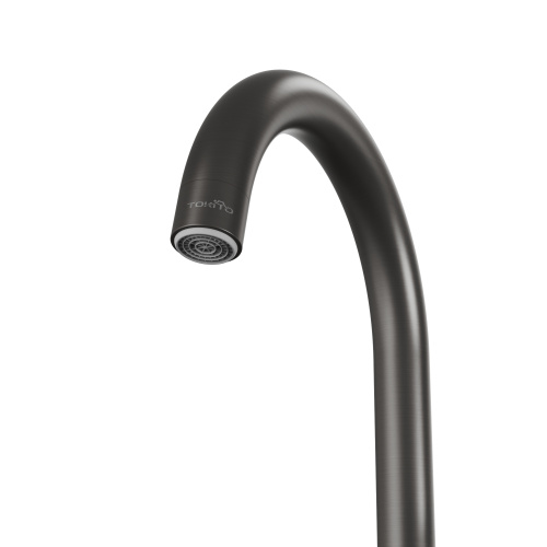 Смеситель для кухни Tokito KOBE TOK-KOB-1013 на раковину вороненая сталь - фото 3