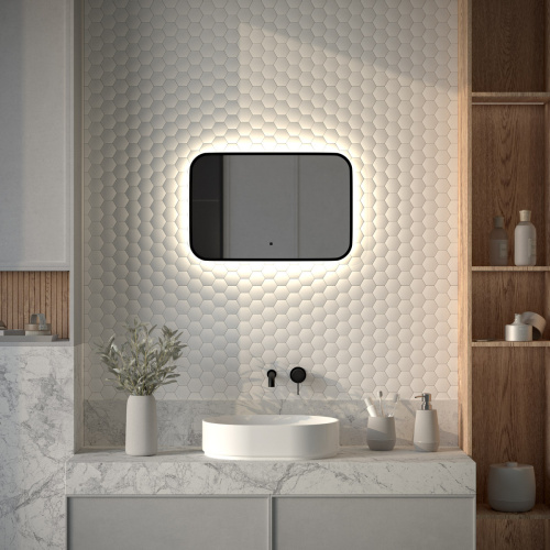 Зеркало в ванную Defesto AURA DF 2962RH 60х40 - фото 3