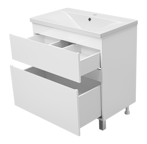 Тумба под раковину Misty Лаки П-Лак-01080-0112Я 80х46х12 напольная - фото 4