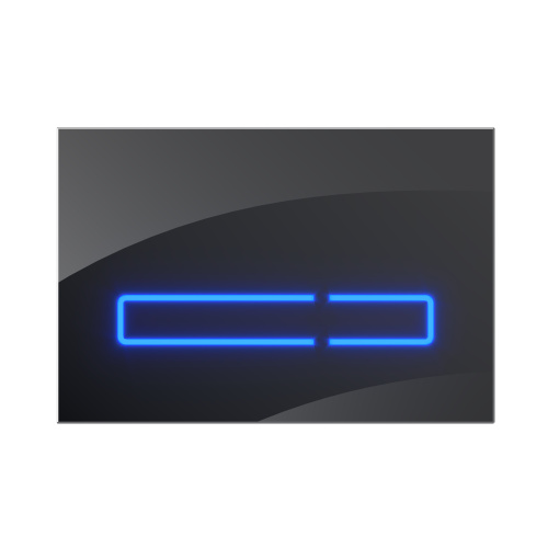 Клавиша смыва сенсорная Am.Pm Touch Pro I0450A38 цвет черный глянцевый - фото 2