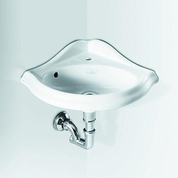 Раковина из санфаянса Simas Arcade AR036bi*1 34х31 подвесная цвет белый 1 отверстие под смеситель