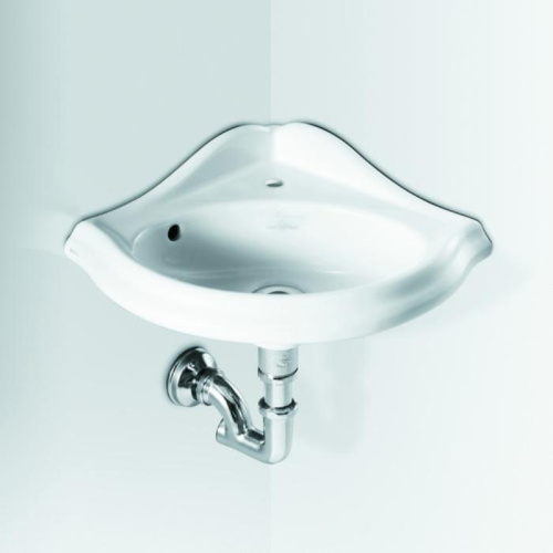 Раковина из санфаянса Simas Arcade AR036bi*1 34х31 подвесная цвет белый 1 отверстие под смеситель