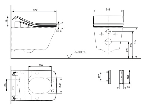 Крышка-биде TOTO TCF896CG#NW1 - фото 3
