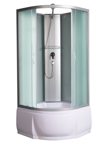 Душевая кабина River NARA Б/К 90/44 MT (10000002331) 90х90 четверть круга без крыши ориентация универсальная - фото 4