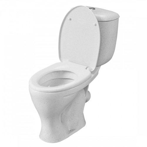 Унитаз-компакт напольный с бачком Santeri Воротынский 1P4017S0100BF белый с сиденьем каскадный смыв - фото 2