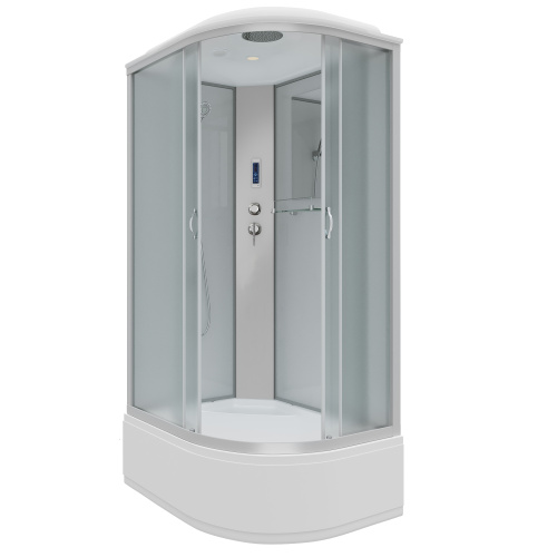 Душевая кабина Niagara Classic 23101424LP 120х80 асимметричная с крышей ориентация левая