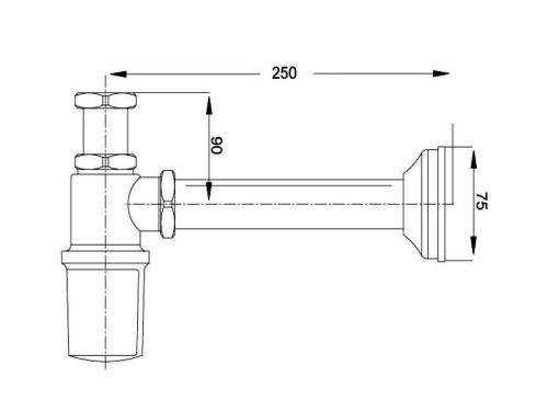 Сифон Fima Carlo Frattini F406CR - фото 2