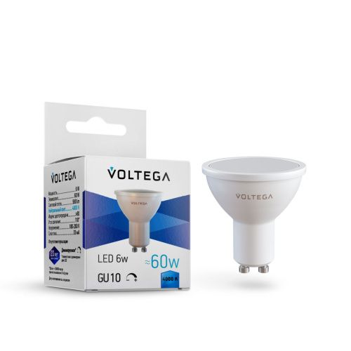 Лампа светодиодная Voltega Sofit dim GU10 8458 - фото 3